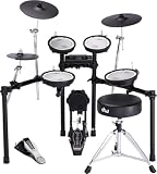 Roland TD4KX2 V-Drums Electronic Kit with Headphones Throne and Pedal