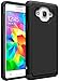 Galaxy On5 Case, LK [Shock Absorption] Drop Protection Hybrid Dual Layer Armor Defender Protective Case Cover for Samsung Galaxy On5 (Black)