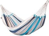 La Siesta CIH14-3 Caribe&ntilde;a H&auml;ngematte 220 x 140 cm, blau
