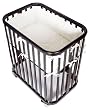 Argington Organic Bam Bassinet Bumper, White Argington Organic Bam Bassinet Bumper, White