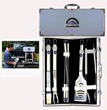 Colorado Rockies 8 Piece BBQ Set With Case