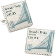 Brooklyn Bridge Stamp Cufflinks