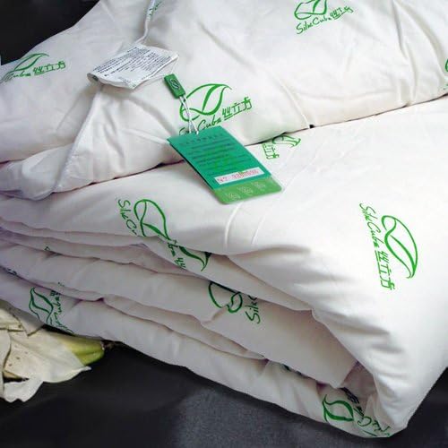 100% Filling Silk Quilt / Comforter 5.5lb Queen / Full Size with Pure Cotton Shell