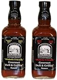 Lynchburg Tennessee Whiskey Hot & Spicy SUGAR FREE Gourmet Deli & Grillin' Sauce