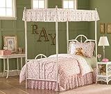 4 pc Twin Size Canopy Bedding Bed in a Bag Set - Southern Textiles Delilah  ....