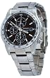 Seiko #SNDD05 Men's Stainless Steel Black Dial Chronograph Watch