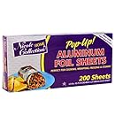 Aluminum Foil 12 x 10-3/4 pre-cut - 200 Count