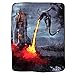 TMD Holdings Dragon Fleece Throw Blanket, 50 x 60