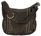 OiOi Chocolate Studded Hobo Sack