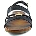 Nature Breeze Women's Slingback Ankle Buckle Open Toe Strap Casual Sandal Shoes