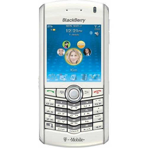 BlackBerry Pearl 8100 Phone, White (T-Mobile)