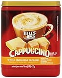Hills Bros Cappuccino White Chocolate Caramel, 16 oz.