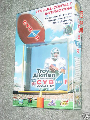 1997 Cybr Card Series 2 Dallas Cowboys Troy Aikman