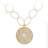 WILLOW GOLD: *MABANA CHAMPAGNE DIAMOND MEDALLION*