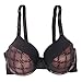 Ilys Lace Accent Multi Color D and DD Cup Bra 6 Pack
