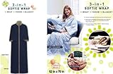 MARRIKAS 3 IN 1 Down Like Filled SOFTIE WRAP NAVY