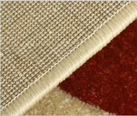 Arug Polypropylene Fiber Indoor/Outdoor Non-Slip Rug Woven Mat Circle 24-Inch By 35-Inch Main Color Beige