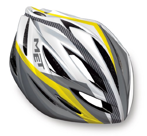 MET Herren Road Helm Forte, gelb, 52-59cm Preisvergleich