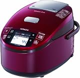 HITACHI 圧力&スチームIHタイプ IHジャー炊飯器 メタリックレッド RZ-KV100K-R