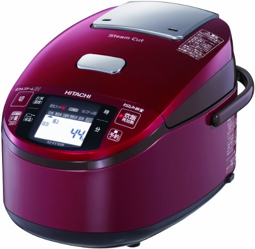 圧力IH炊飯ジャー 「蒸気カット 極上炊き 圧力&スチーム」 RZ-KV100K メタリックレッド