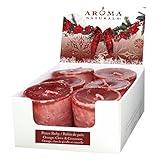 UPC 769360011865 product image for Aroma Naturals Votive Candles Essential Oil, Peace Ruby Holiday, 6 Count | upcitemdb.com