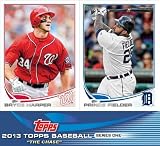 2013 Topps SERIES 1 Baseball Complete 330 Card Set in MINT Condition. Featuring all your Favorite MLB Stars including Bryce Harper, Derek Jeter, Yu Darvish, Joey Votto , Mike Trout and Many Many More!! Also Loaded With ROOKIE Cards including Manny Machado, Avisail Garcia and Many More! Makes a Great Gift!