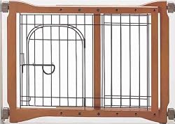 Richell Pet Sitter Gate, Autumn Matte