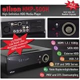 Ellion HMP-500H HD Media Player MKV H.264 MP4 VC1 Divx DVD ISO 1080p DTS Downmix