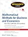 Schaum's
Outline
of
Mathematical
Methods
for
Business
and
Economics
(Schaum's
Outline
Series)