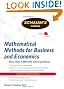 Schaum's Outline of Mathematical Methods for Business and Economics (Schaum's Outline Series)