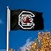 College Flags and Banners Co. South Carolina Fighting Gamecocks Blackout Flag