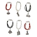 Casino Magnetic Wine Glass Charms