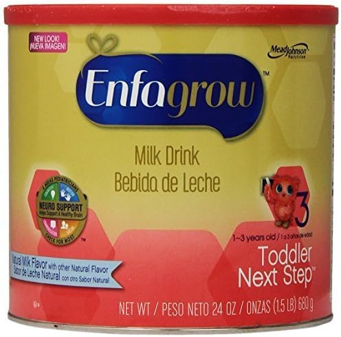 Enfagrow Toddler Next Step Toddler Milk Drink - Natural Milk Flavor - Powder - 24 oz - 4 pk by Alere