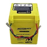 12 Volt 2.5 Ah MotoBatt MB2.5U Sealed Maintenance Free AGM Battery 