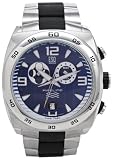 ESQ by Movado Men's 7301144 Pipeline Stainless Steel And Black Rubber Watch