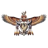 IMAGE OF Ted Blaylock Native American Style Collectible Dreamcatcher Wall Decor With Eagle Art: Canyon Keepers by The Bradford Exchange