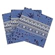 Velvet Paisley Cocktail Napkins