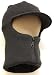 Black Visor Beanie - Full Face Visor Hat with Zipper - Converts to Skull cap - Full Face Mask - Visor Beanie Ski Hat Snow Board hat