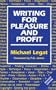 Writing for Pleasure and Profit