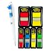Post-it Flags Value Pack with Free Flag+ Pen, Assorted Primary Colors, 1-1/2-Inch wide, 240-Pack
