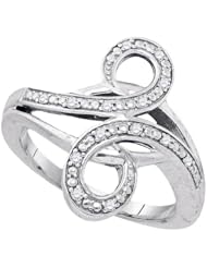 0.12CTW-DIA FASHION RING