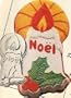 Wilton Noel Candle Christmas Holiday Cake Pan (502-3304, 1981) Retired