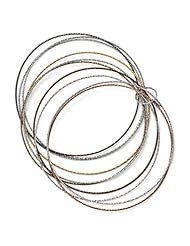 Leslies Sterling Silver Multi Color Bangle