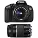 Canon EOS Rebel T4i Digital SLR Camera Body & EF-S 18-55mm IS II Lens with EF 75-300mm f/4-5.6 III Zoom Lens