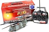 RC Toys Village New Model 3CH Chinook Tandem RC Helicopter – Bonus 1 Free Blades Set, value of $10!