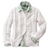 Eddie Bauer(エディー・バウアー) バンドカラーカーディガン