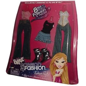 Bratz Passion 4 Fashion Accessory Pack (8 Mix and Match Fashion Pieces) Designed to Fit the Bratz... by Bratz
