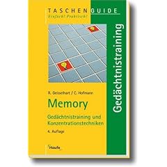 Memory. Gedächtnistrainig und Konzentrationstechniken (Broschiert)