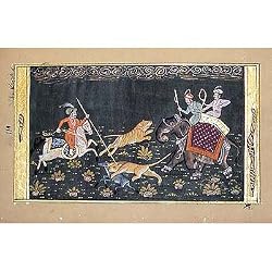 Miniatures Famous India Folk Art Water Color Drawings