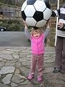 GIANT Inflatable Football. Size : 30"/ 76cm Dia